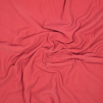 Viskose Twill Webware - Cupro Touch - uni -  dunkelrot